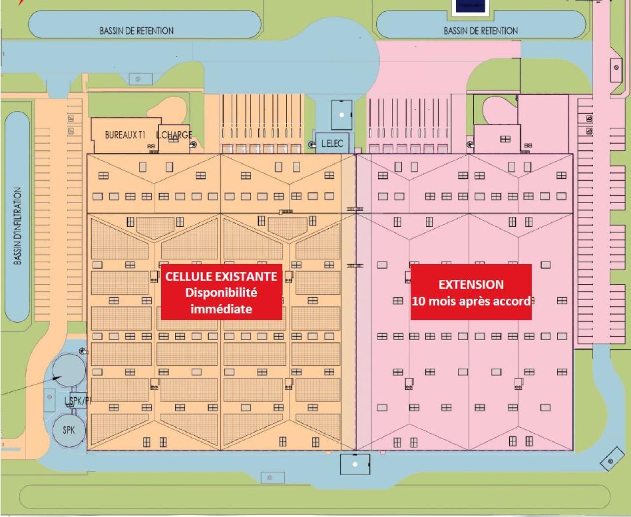 Entrepôt classe a Augny 9499m² Location entrepôt classe a Augny Moselle OLLOG2532717 0